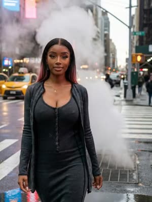 Nikki in another outfit, with the same face